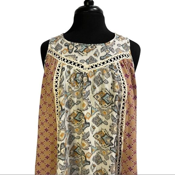 𝅺entro Sleeveless Swing Top Sz S - Picture 2 of 12